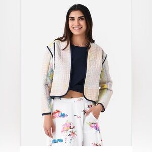 Beautiful Kerri Rosenthal Brittany Beaulero Quilted Jacket
